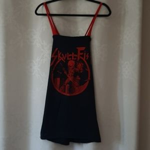 Punkrock skull fist shirt/dress